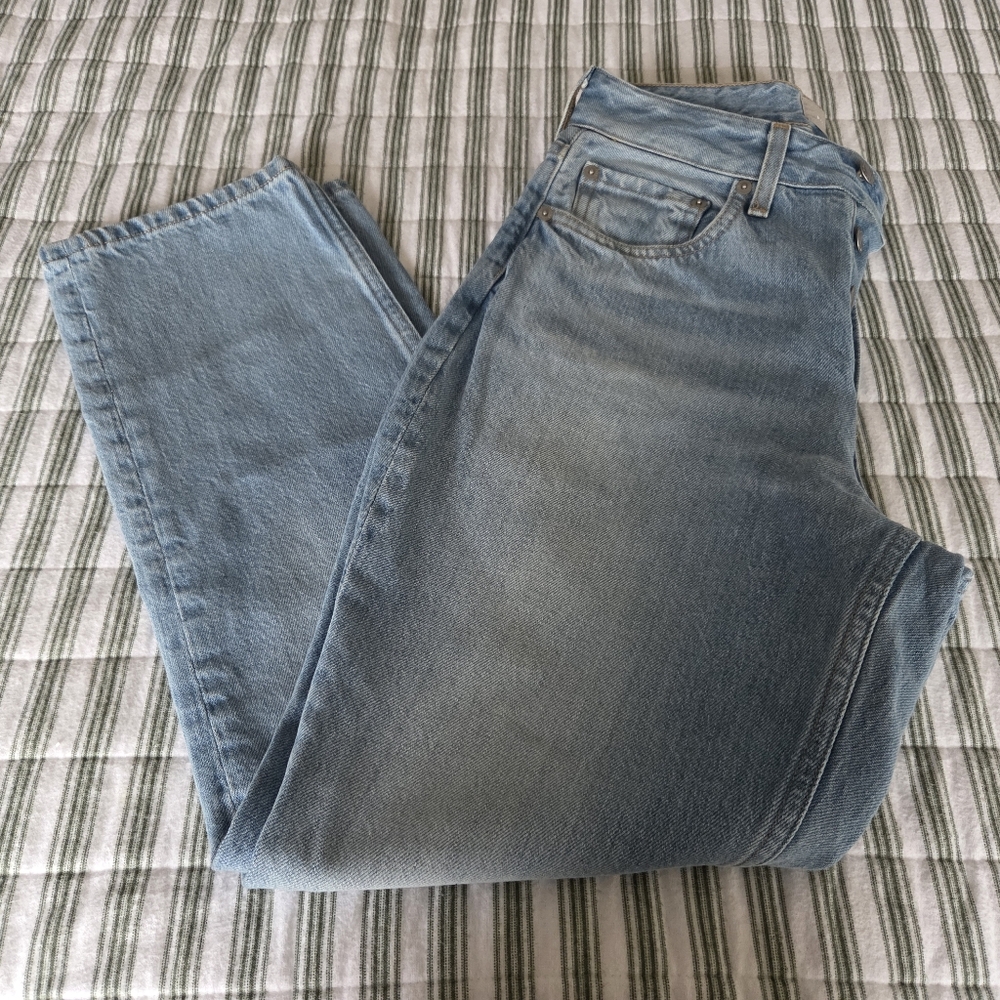 Everlane Sky Blue Ankle Jeans